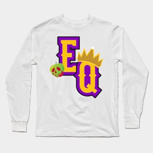 Evil Queen Lettermen Long Sleeve T-Shirt